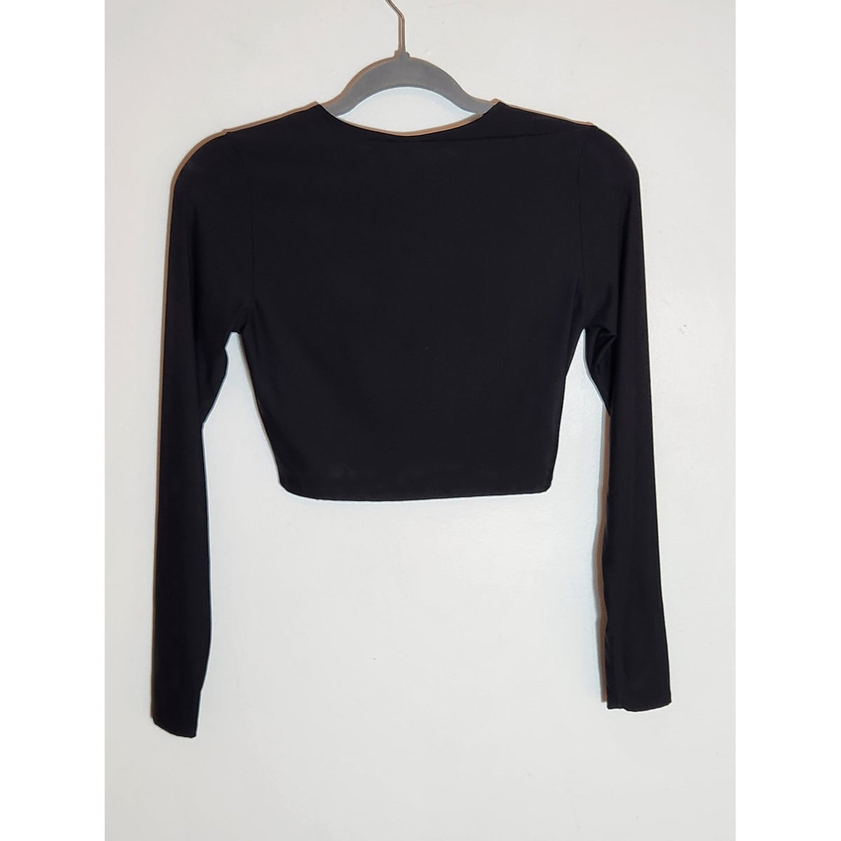CALIA Black Long Sleeve Cropped Swim Rash Guard NWT Size Small