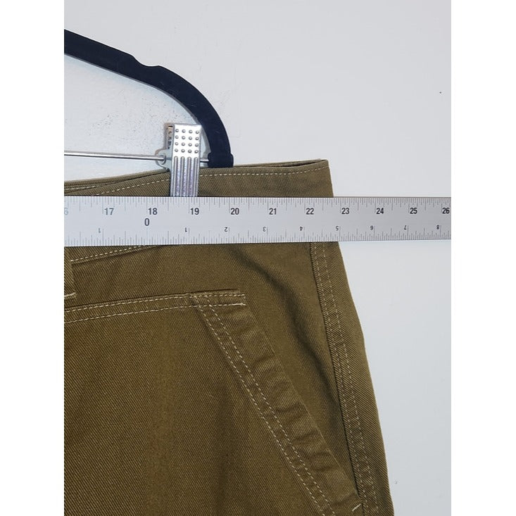 Old Navy Olive Green Utility Cargo Mini Skirt Size 22