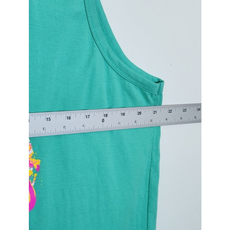 Angry Orchard Mens Green Summer Vibes Graphic Tank Top Size Large