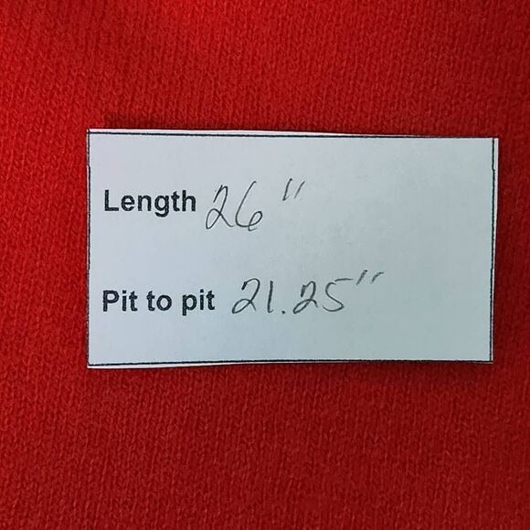 Soma Red V-Neck Sweater Size Large Soma Red Sweater with Tie Waist