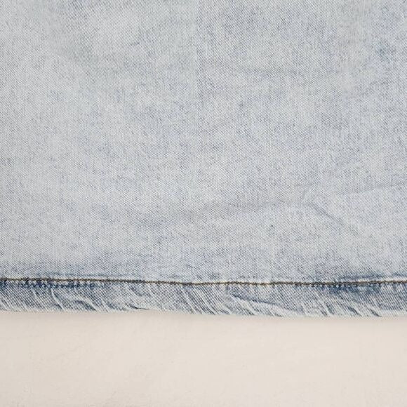 WeWoreWhat Denim Mini Skirt Size Small Mini Jean Skirt with Cut-Out, New