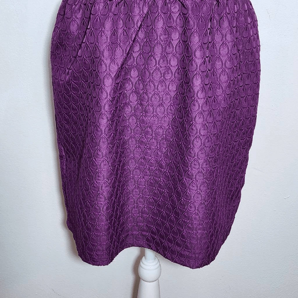 Francesca's Mi Ami Purple Mini Sheath Dress NWT Size Large Wedding Guest Dress