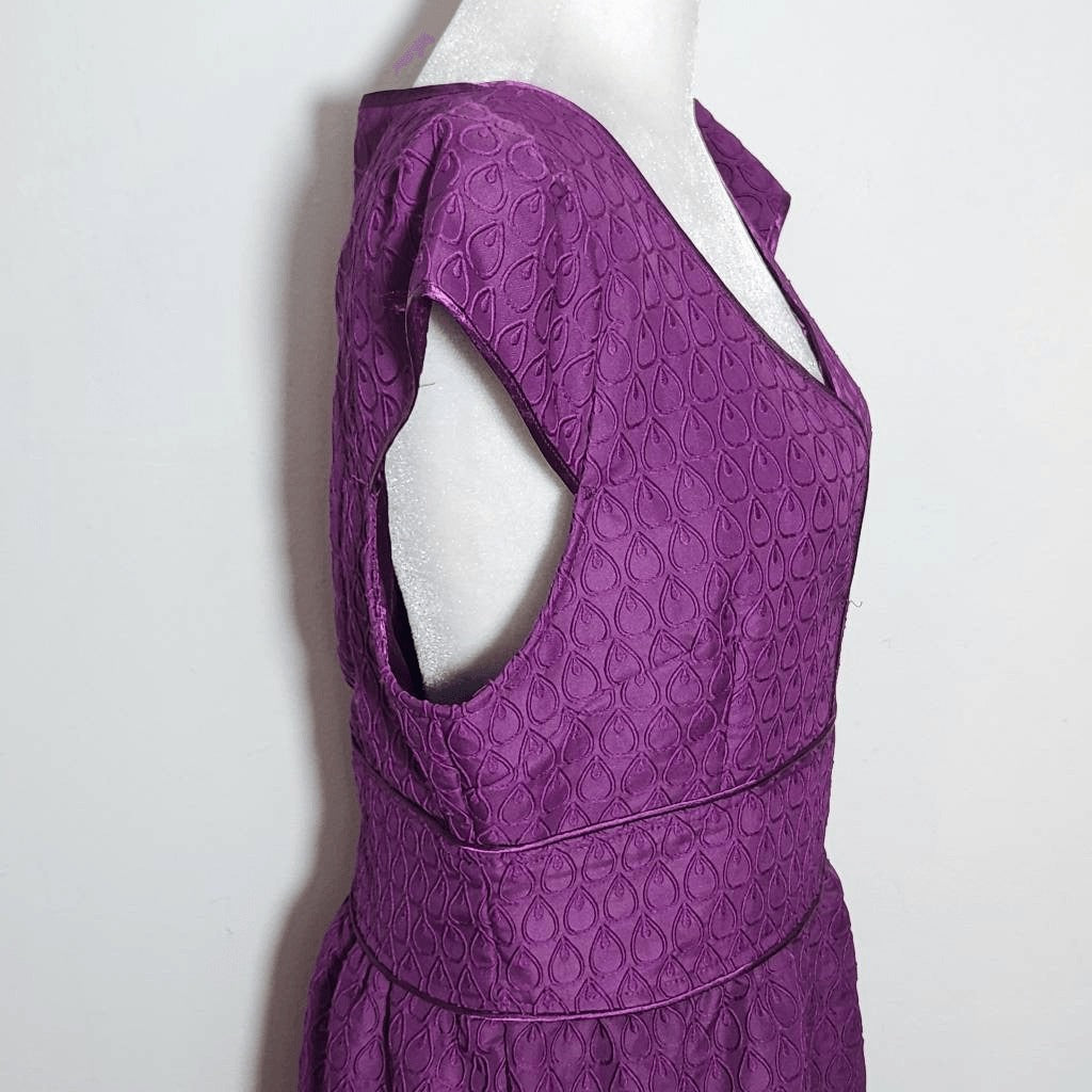 Francesca's Mi Ami Purple Mini Sheath Dress NWT Size Large Wedding Guest Dress