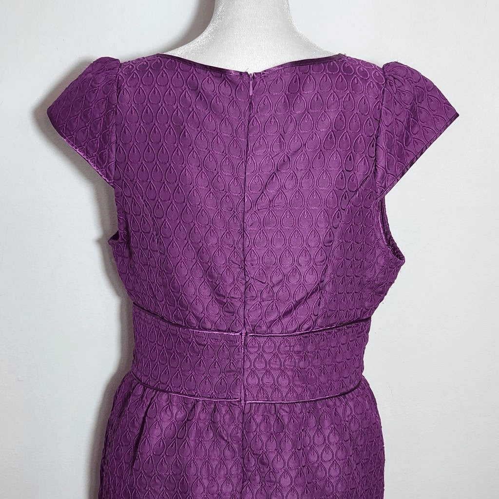 Francesca's Mi Ami Purple Mini Sheath Dress NWT Size Large Wedding Guest Dress
