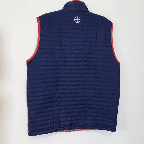St. Louis Cardinals Navy and Red Quilted Vest Size XL Men's Cardinals Vest