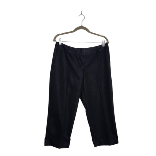 Kenar Black Capri Pants Size 10
