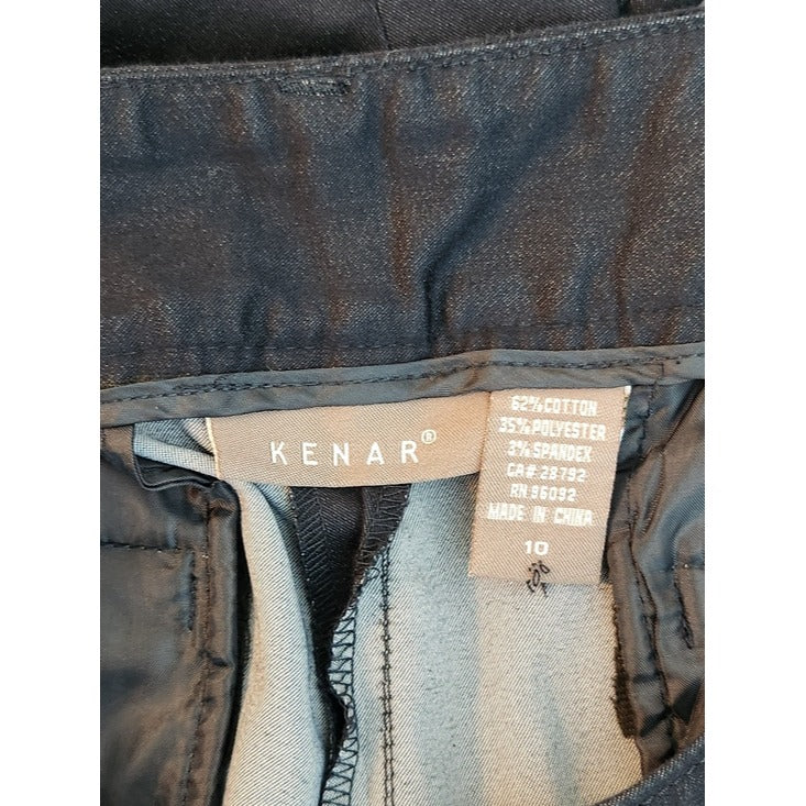 Kenar Black Capri Pants Size 10