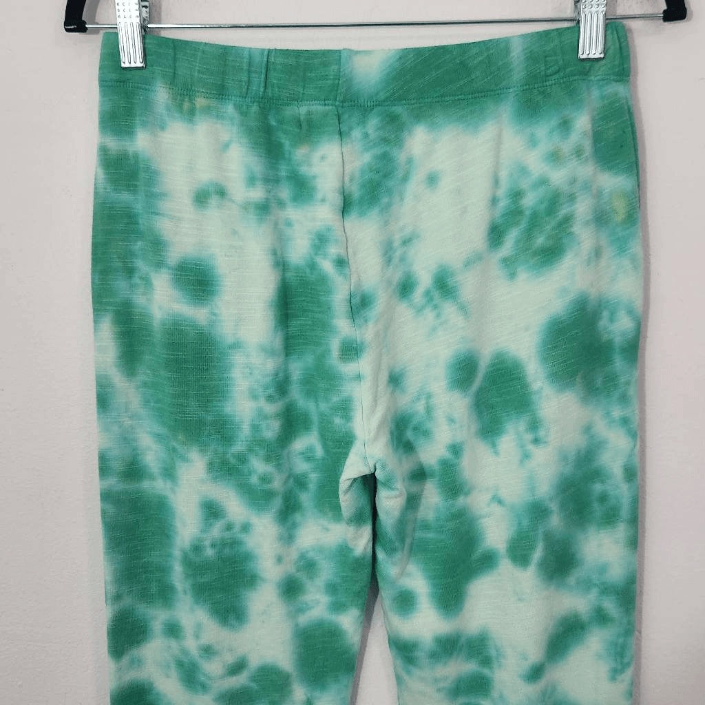 Monrow Green Tie-Dye Joggers NWT Size Small Casual Tie-Dye Jogging Pants