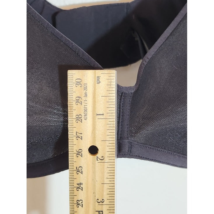 SKIMS Black Underwire Bra Size 36 DDDD