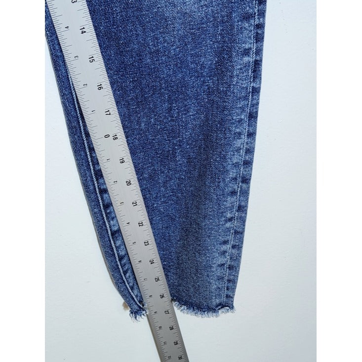 LOFT Curvy High Waist Straight Ankle Jeans Size 6