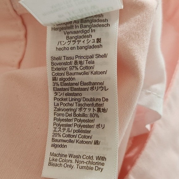 J. Crew Light Pink High-Rise Chino Pants NWT Sz 22 J. Crew Pink Girlfriend Chino