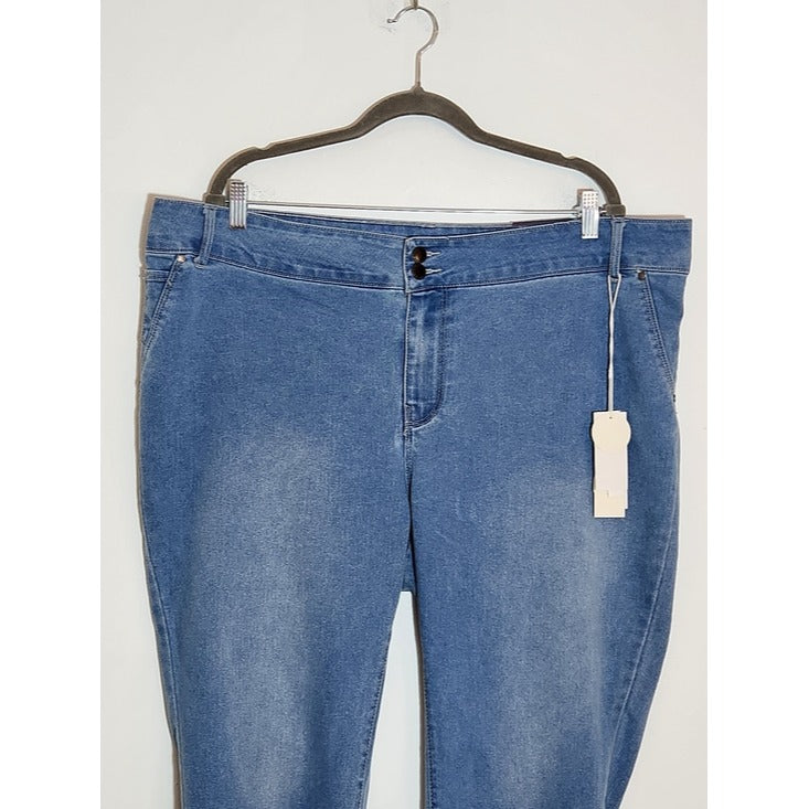 Workshop Republic Clothing Skinny Ankle Jeans Size 18W NWT