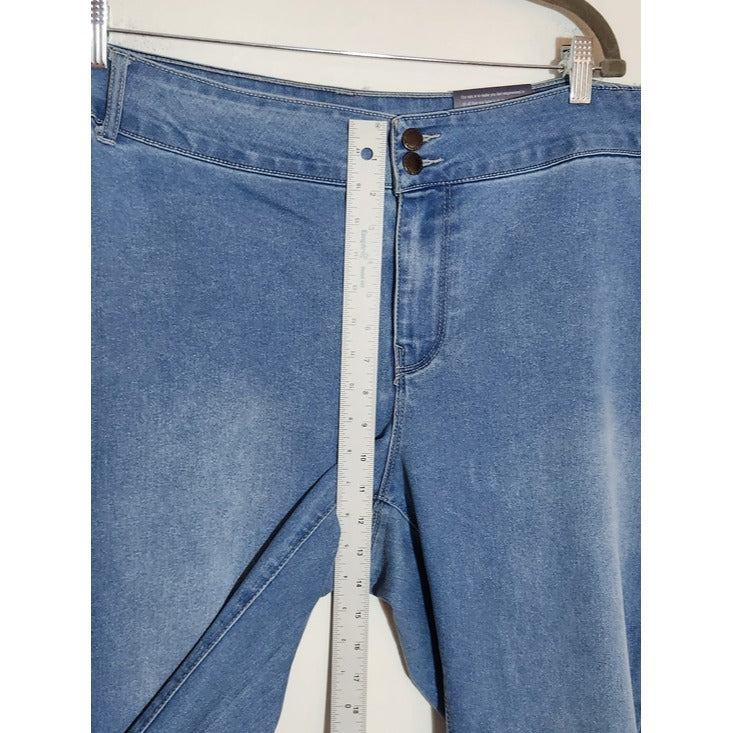Workshop Republic Clothing Skinny Ankle Jeans Size 18W NWT