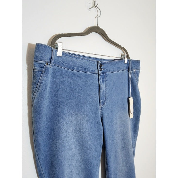 Workshop Republic Clothing Skinny Ankle Jeans Size 18W NWT