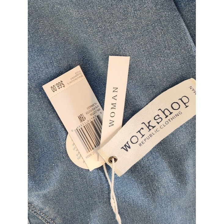 Workshop Republic Clothing Skinny Ankle Jeans Size 18W NWT