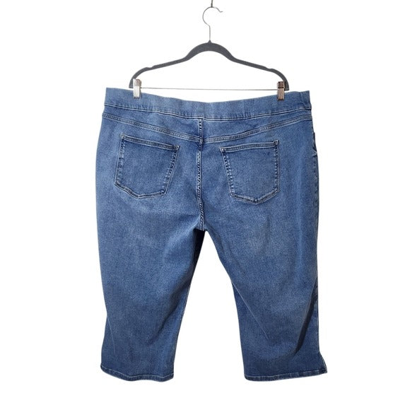 St. John’s Bay Cropped Capri Jeans Size 22W