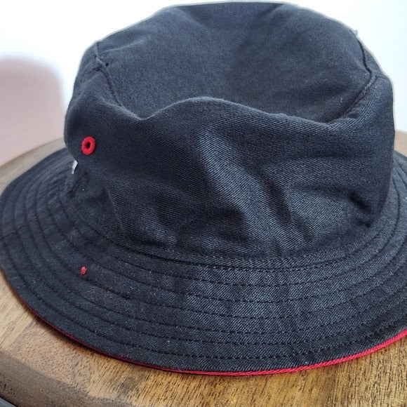 47 Brand California Republic Black Bucket Hat NWT Size Small/Medium