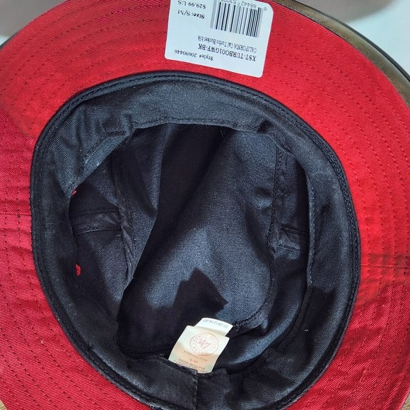 47 Brand California Republic Black Bucket Hat NWT Size Small/Medium