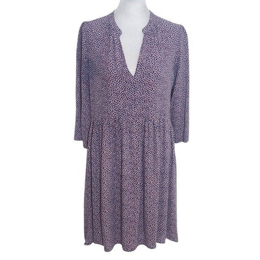 Maeve by Anthropologie Navy Print Mini Dress Size XS