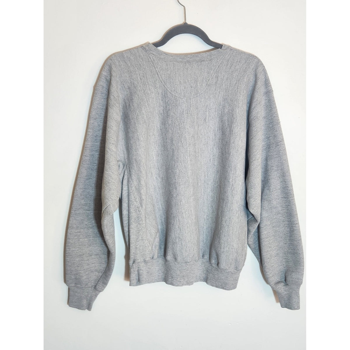 Champion Houston Logo Gray Sweatshirt Size Medium