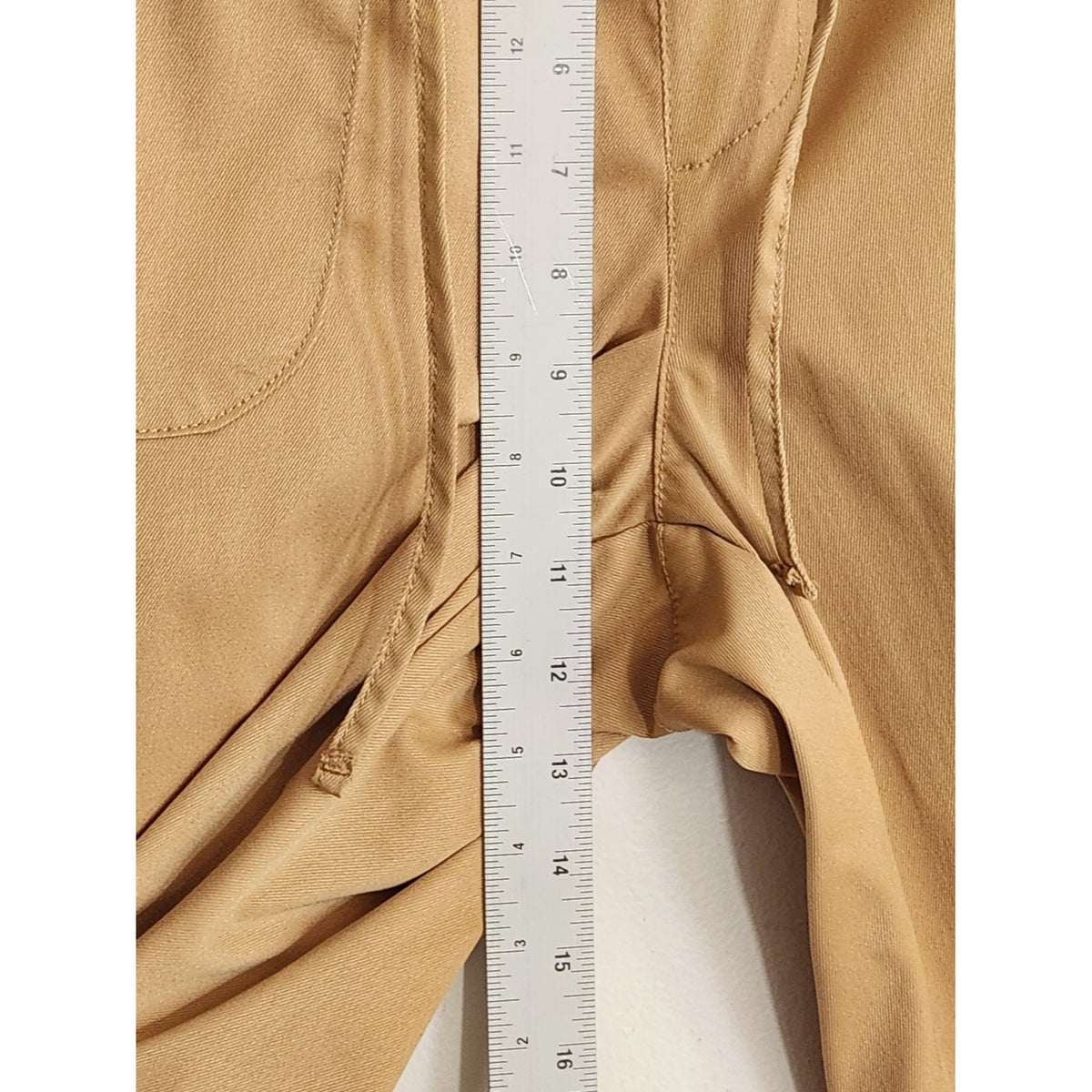 Just Be Khaki Pull On Cargo Capri Pants Size Medium