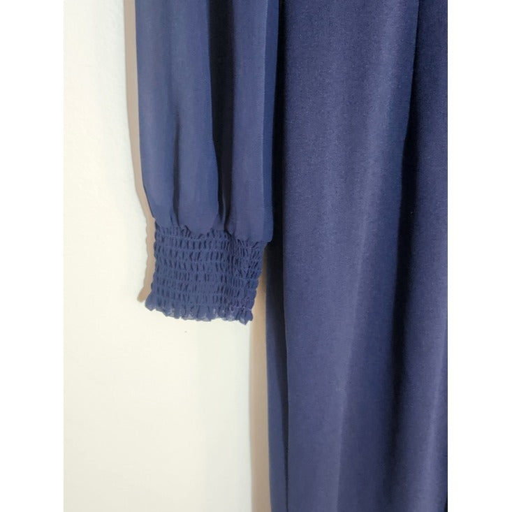 Tahari by ASL Navy Sheath Cocktail Dress Size 2 NWT Wedding Guest Dress