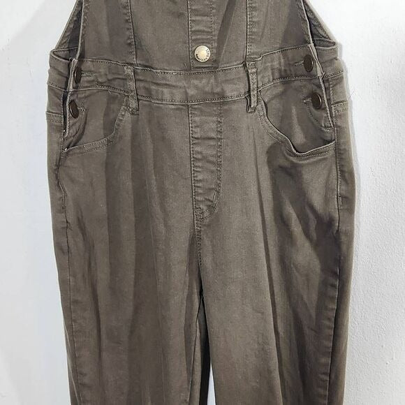 American Bazi Army Green Overalls with Distressing Size Medium Slim-leg Overalls