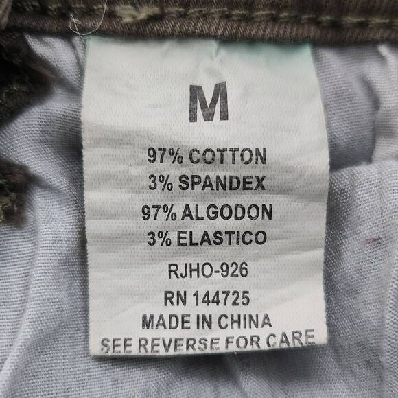 American Bazi Army Green Overalls with Distressing Size Medium Slim-leg Overalls