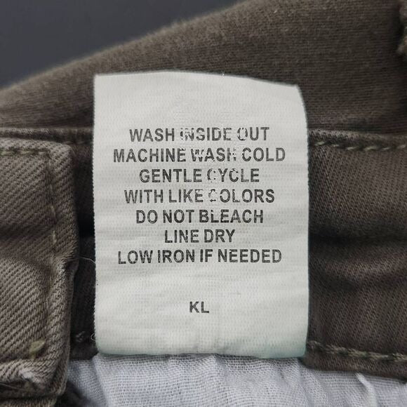 American Bazi Army Green Overalls with Distressing Size Medium Slim-leg Overalls