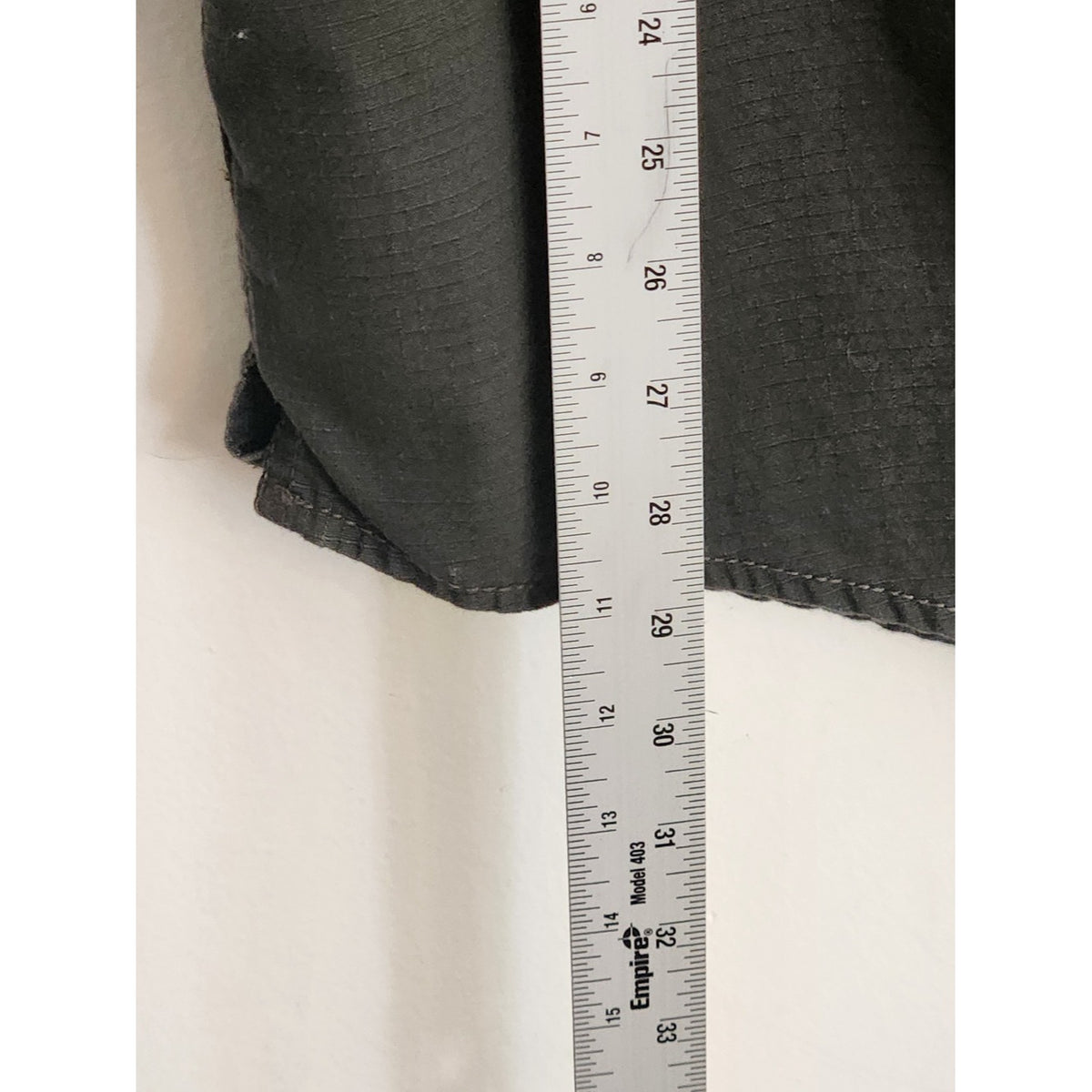 Gravel Gear Mens Gray Grid Textured Button Down Shirt Size Medium