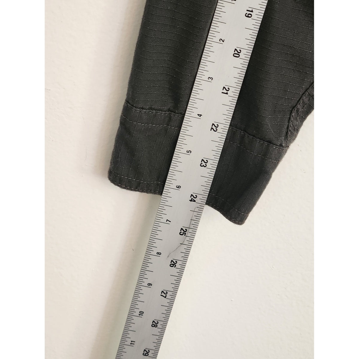 Gravel Gear Mens Gray Grid Textured Button Down Shirt Size Medium