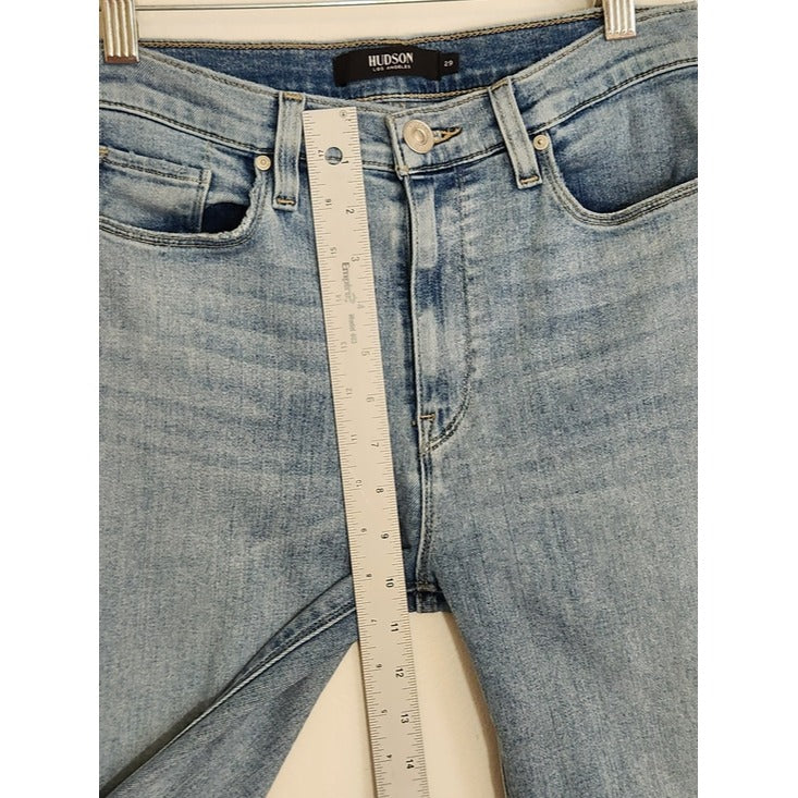 Hudson Barbara Light Wash Flare Jeans Size 29