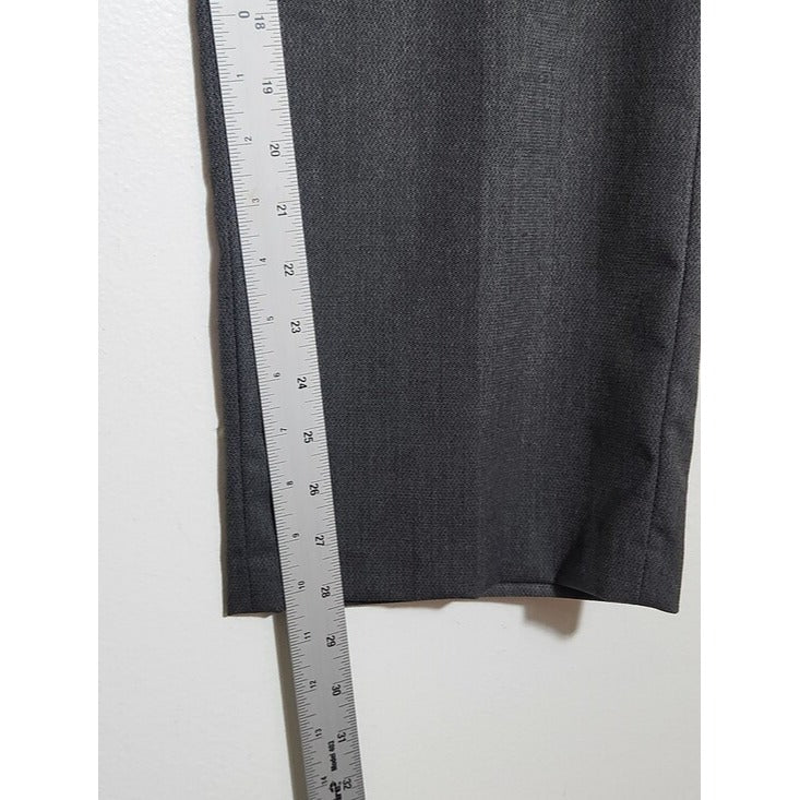 JM Haggar Mens Gray Dress Pants Size 40x29