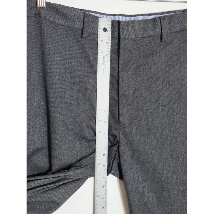 JM Haggar Mens Gray Dress Pants Size 40x29