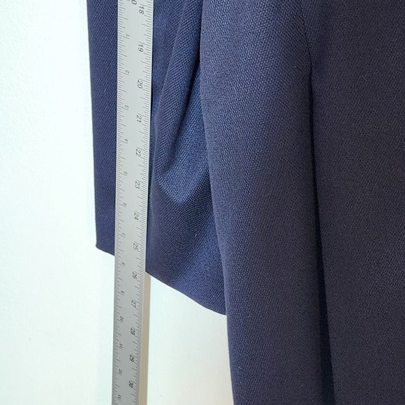 Michael Kors Mens Navy Two-Button Sport Coat Size 42L