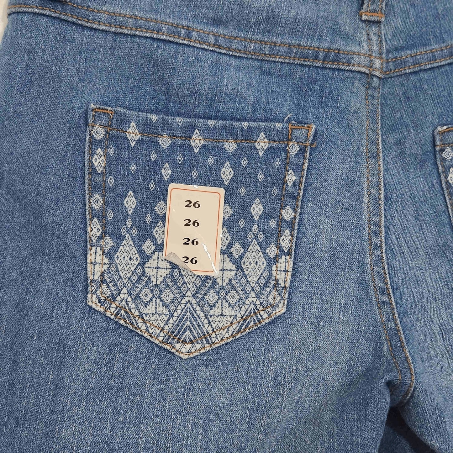 Harper Jean Shorts NWOT Size 26 Small Boho Denim Shorts