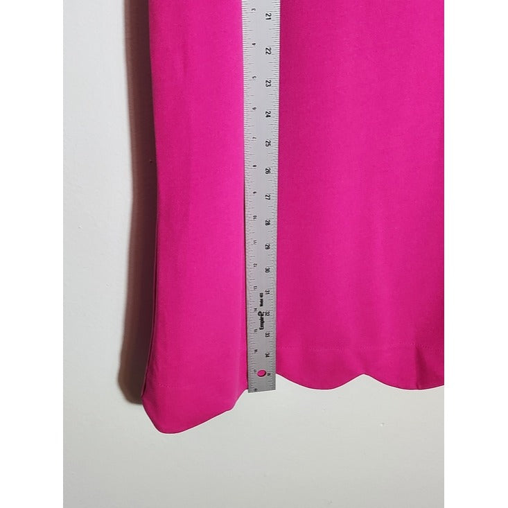 Andree by Unit Hot Pink Mini Shift Dress Size Large NWOT Wedding Guest Dress