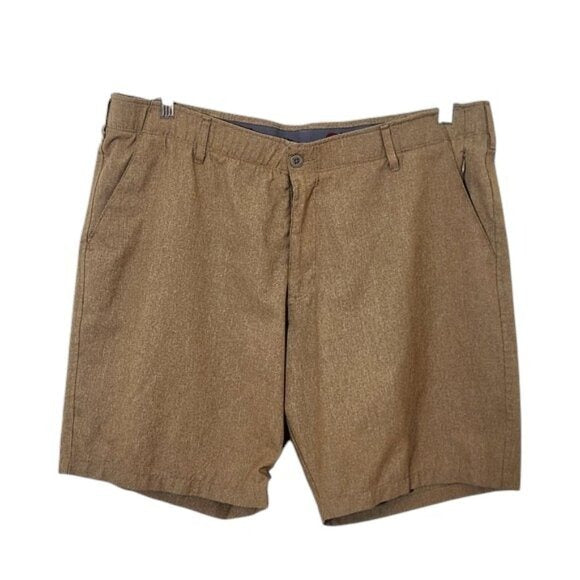 Swiss Tech Men's Tan Shorts Size 42 Men's Brown Performance Shorts