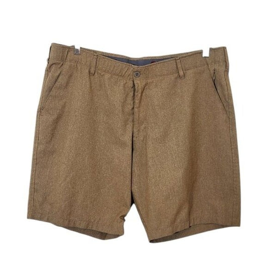 Swiss Tech Men's Tan Shorts Size 42 Men's Brown Performance Shorts