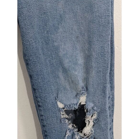 &Denim Button-Fly High Waisted Mom Jeans Size 4