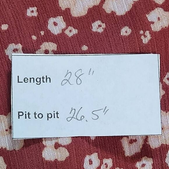 Lauren Conrad Floral Blouse Size XXL Plus Size Flowy Boho Blouse