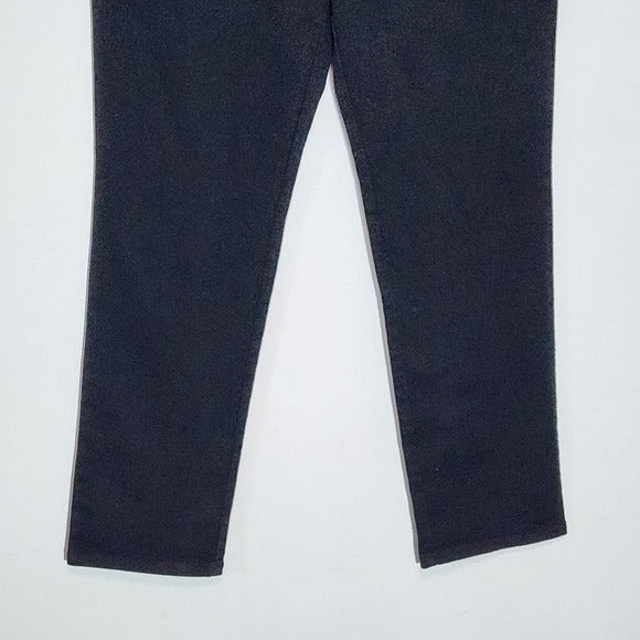 Gloria Vanderbilt Black Tapered Slimming Jeans Size 12, New