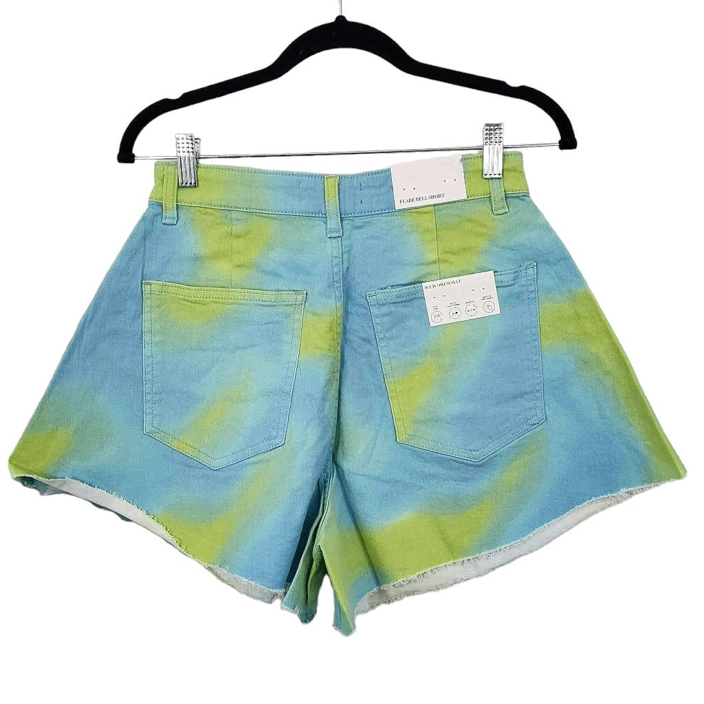 WeWoreWhat Tie-Dye Denim Cut Off Shorts NWT Size 26 Revolve jean shorts