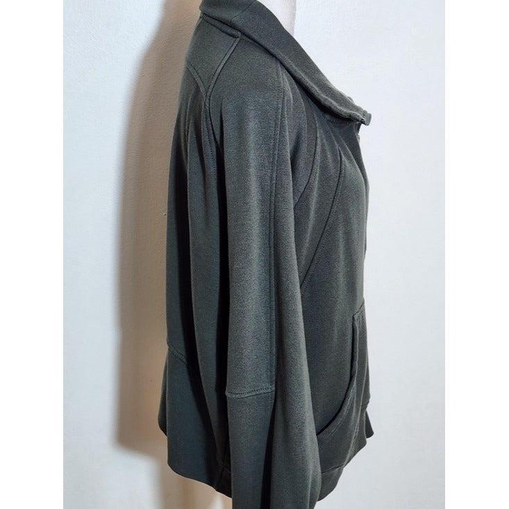 Reflex Green Half Zip Pullover Sweatshirt Size XL