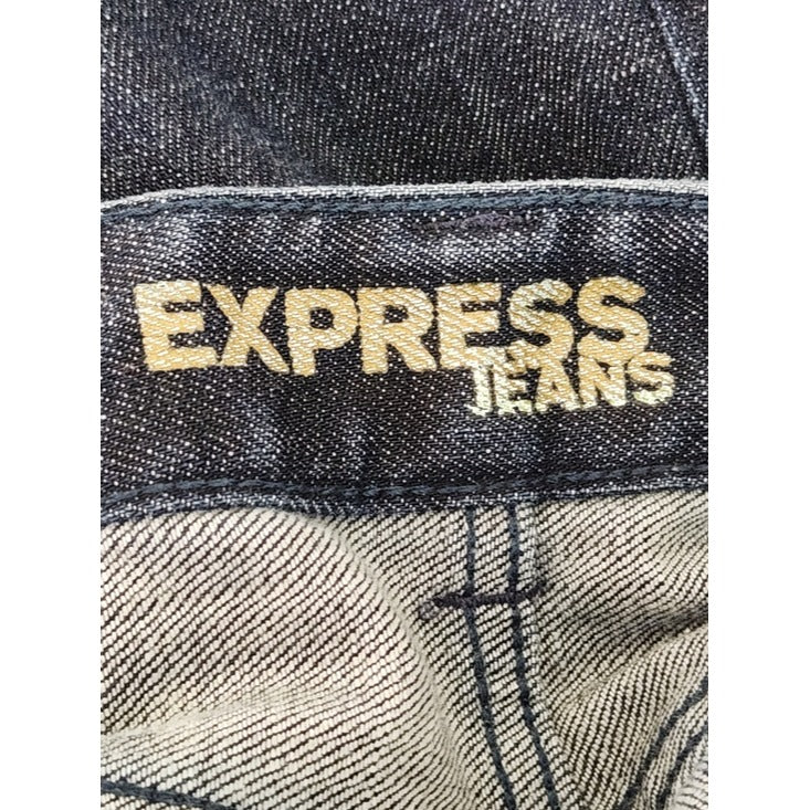 Express Dark Wash Stella Bootcut Jeans Size 6 Long