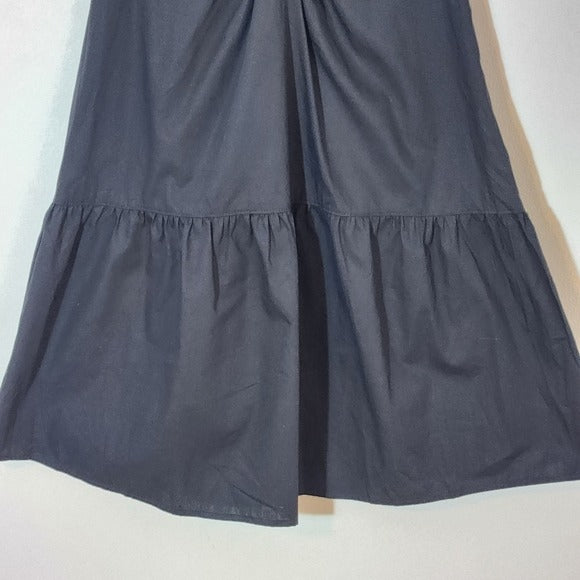Steve Madden Black Cotton Mini Dress Size Small NWT Wedding Guest Dress