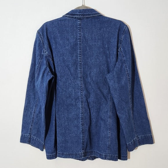 Orvis Women's Denim Blazer Size 18 Women's Jean Jacket