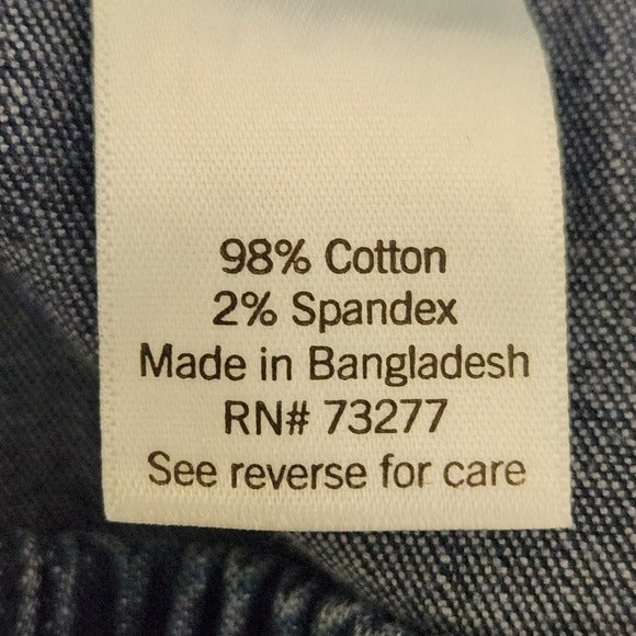 Croft & Barrow Dark Wash Women's Capri Jeans Size 0X