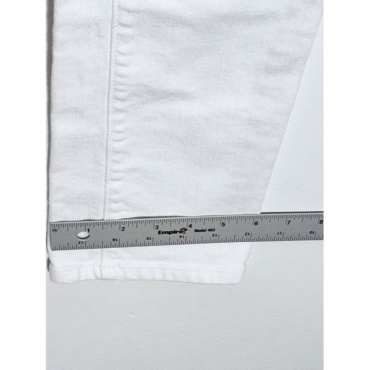 Kate Spade White Play Hooky Ankle Jeans Size 27