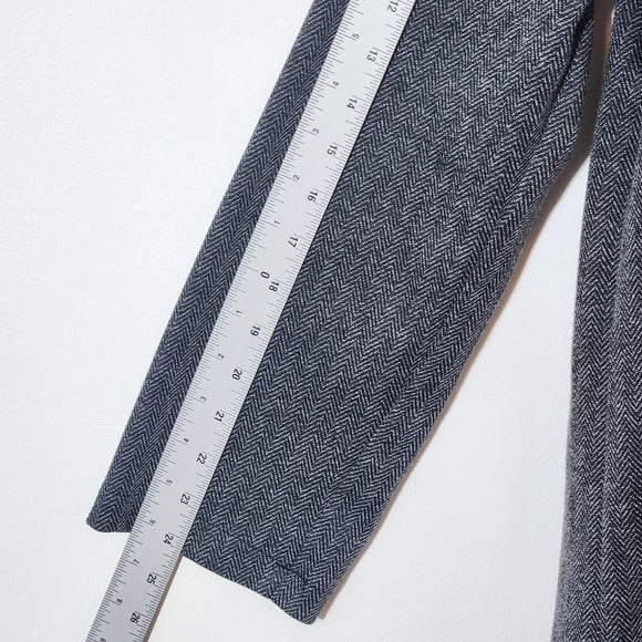 Melloday Women's Gray Open Knit Jacket Size XL